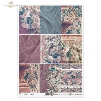 Papel de arroz para decoupage R2119