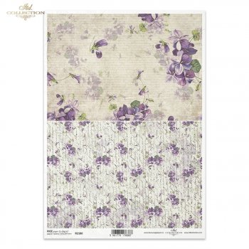 Papel de arroz para decoupage R2180