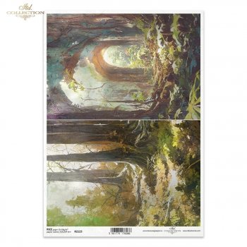 Papel de arroz para decoupage R2123