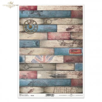 Papel de arroz para decoupage R1126