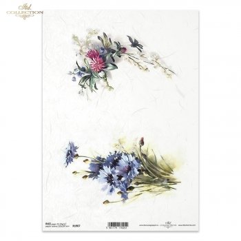 Papel de arroz para decoupage R1987