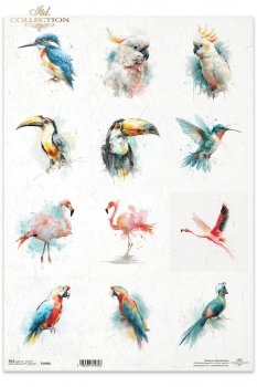 Papel de arroz decoupage A3 R1690L