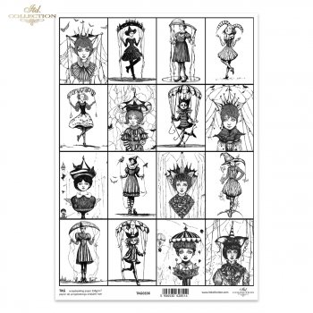 papel para scrapbooking TAG0336