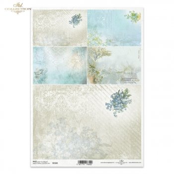 Papel de arroz para decoupage R2182