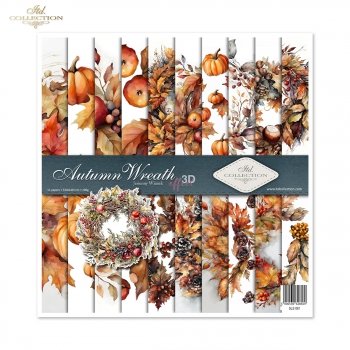 Papeles Scrapbooking SLS-081 Autumn Wreath