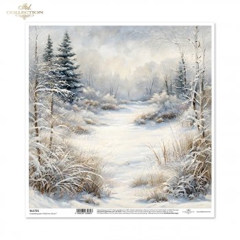 Papier do scrapbooking (HS code 48025890) SL1721