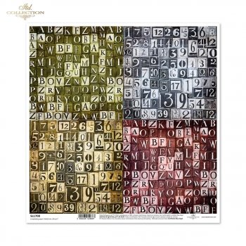 Papier do scrapbooking (HS code 48025890) SL1708