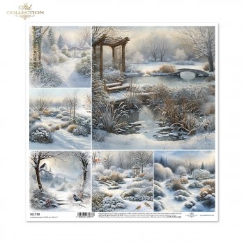 Papier do scrapbooking (HS code 48025890) SL1718