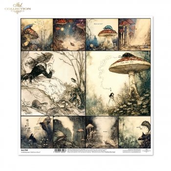 Papier do scrapbooking (HS code 48025890) SL1790