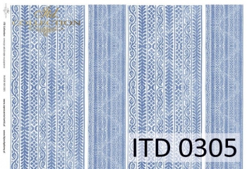 Papier decoupage ITD D0305