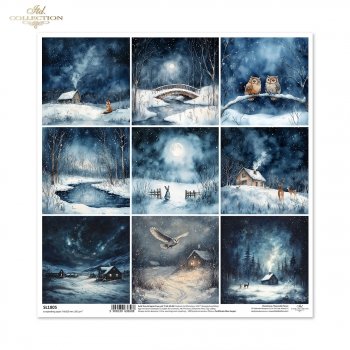 Papier do scrapbooking (HS code 48025890) SL1805