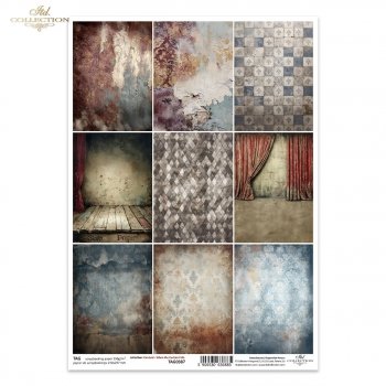 Tagi do scrapbooking (HS code 48025890) TAG0387