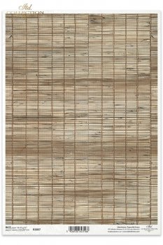 Papier ryżowy (HS code 48021000) R2807