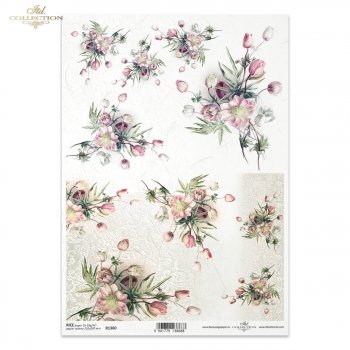 Papier ryżowy (HS code 48021000) R1360