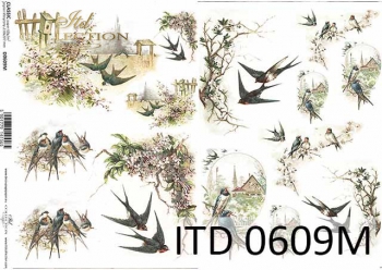 Papier decoupage (HS code 48025700) D0609M