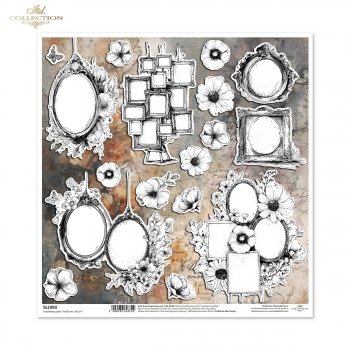 Papier do scrapbooking (HS code 48025890) SL1993