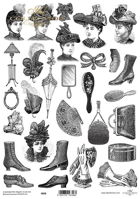 kobiety w kapeluszach, buty, damkie akcesoria*women in hats, women's accessories*Frauen mit Hüten, Accessoires für Frauen*mujeres con sombrero, accesorios para mujeres