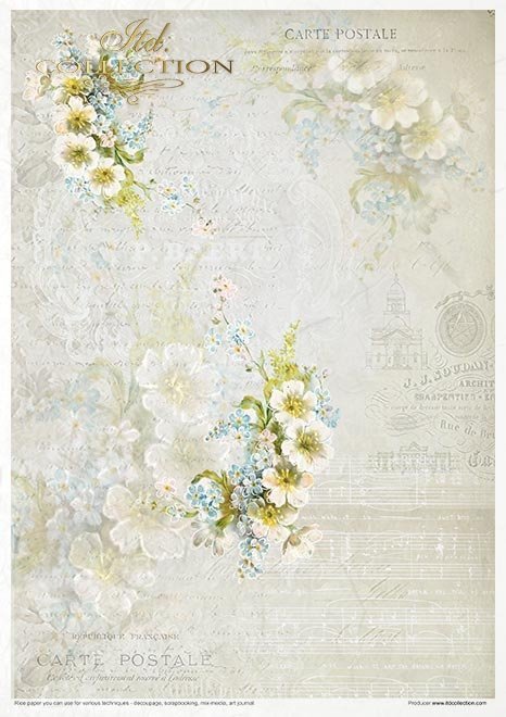 Seria Flower Post - White*Serie Flower Post - White*Serie Blumenpost - Weiß*Serie Poste de flores - Blanco