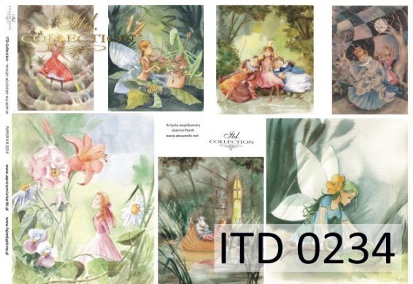 Papier decoupage (HS code 48025700) D0234M