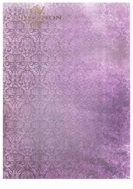 Скрапбукинг бумаги в наборах - пурпурная рапсодия * Papeles de Scrapbooking en sets - Purple rhapsody