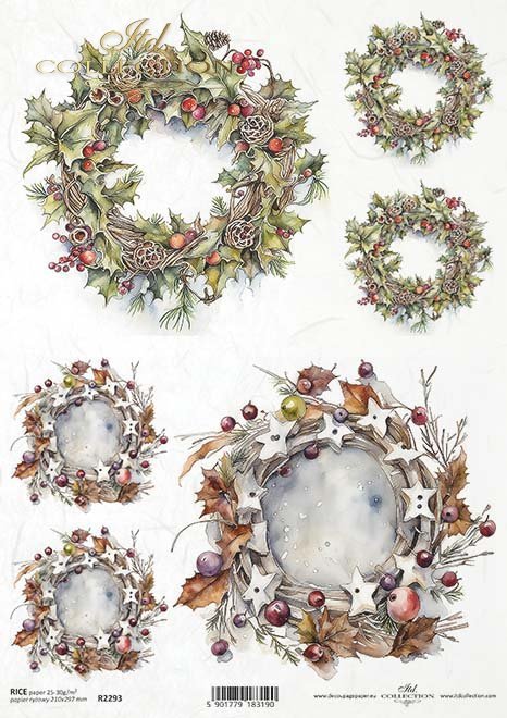 zimowe wieńce, zima*winter wreaths, winter*Winterkränze, Winter*coronas de invierno, invierno