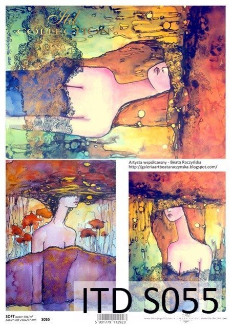 papír pro decoupage Soft S0055