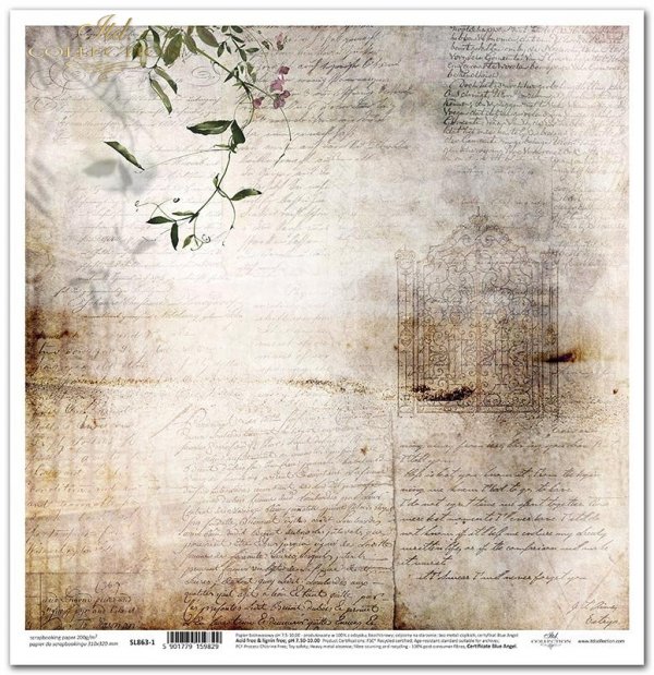 Seria - Sekrety starego pamiętnika - stare pismo, listy, brama, tapeta, retro * Series - Secrets of the old diary - old writing, letters, gate, wallpaper, retro