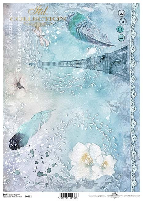 Produkty do decoupage * Papier decoupage Soft
