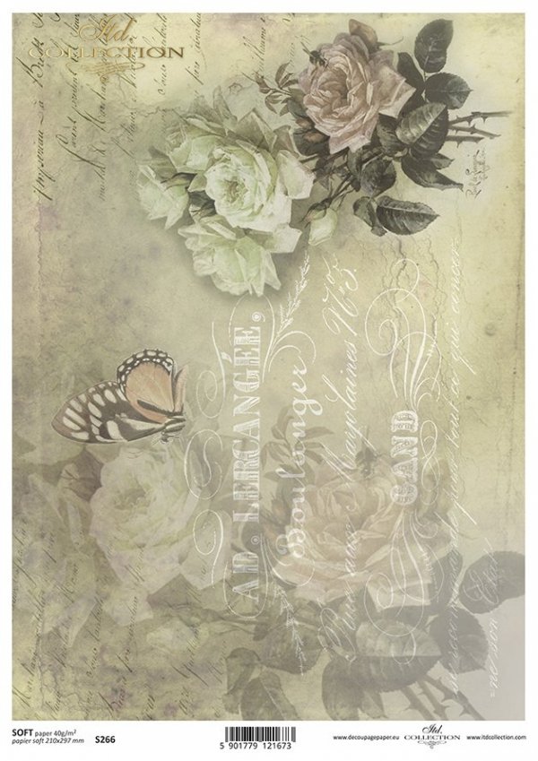 papír pro decoupage Soft S0266
