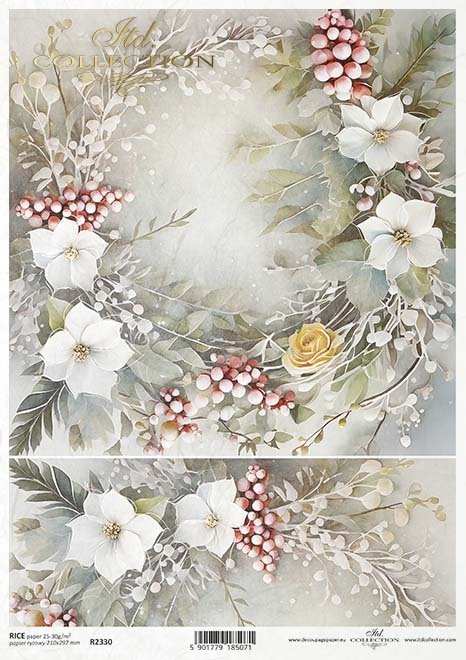 Winter Bouquet - zimowy bukiet, kwiaty, kolaże, bukiety, wieńce*winter bouquet, flowers, collages, bouquets, wreaths*Winter Bouquet, Blumen, Collagen, Sträuße, Kränze*ramo de invierno, flores, collages, ramos, coronas