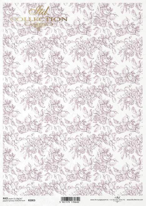 motyw tapetowy, kwiatki w odcieniach różu*Wallpaper motif, flowers in shades of pink*Tapetenmotiv, Blumen in Rosatönen*motivo de papel pintado, flores en tonos de rosa