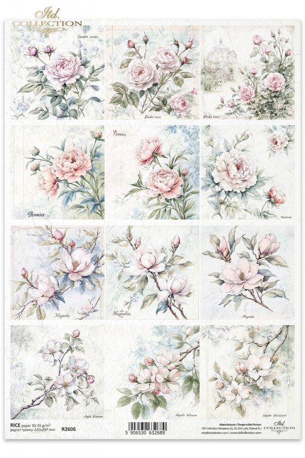 roze, peonie, kwiaty jabloni, magnolia*flowers, roses, peonies, apple blossoms, magnolia*Blumen, Rosen, Pfingstrosen, Apfelblüten, Magnolien*flores, rosas, peonías, manzanos en flor, magnolias