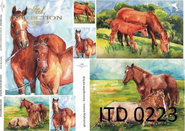 Papier decoupage (HS code 48025700) D0223M
