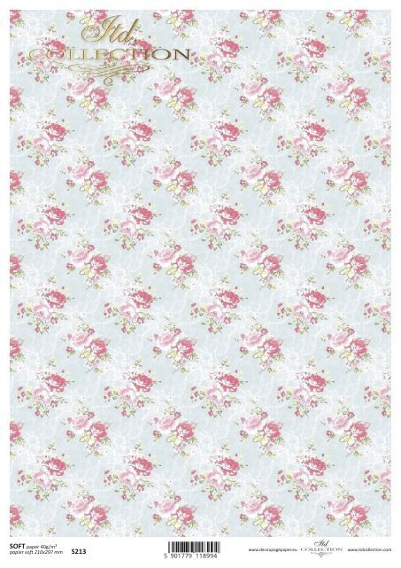 papír pro decoupage Soft S0213