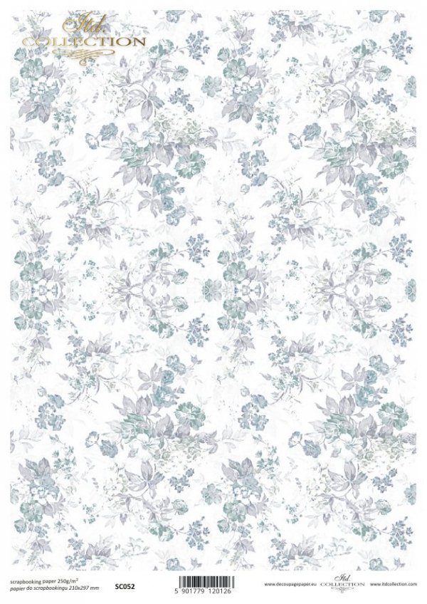 Papier für Scrapbooking SC0052