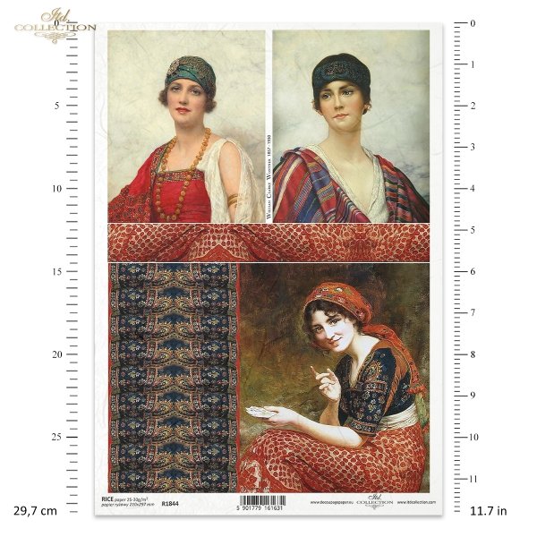 Malarstwo William Clarke Wontner, kobieta, kobiety, orient, orientalna moda, retro, portret, tkanina, stroje, Painting, woman, women, oriental fashion, portrait, fabric, Gemälde, Frau, Frauen, orientalische Mode,  Porträt, Stoff, Pintura