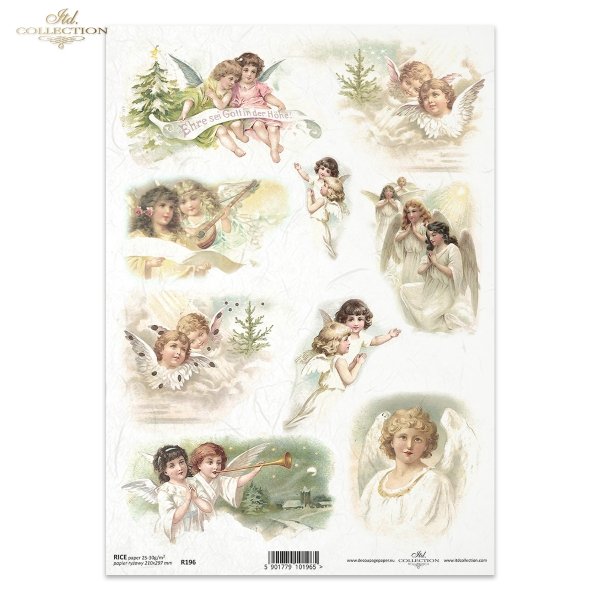 ITD-Collection-decoupage-scrapbooking-mixed-media-Christmas-angels