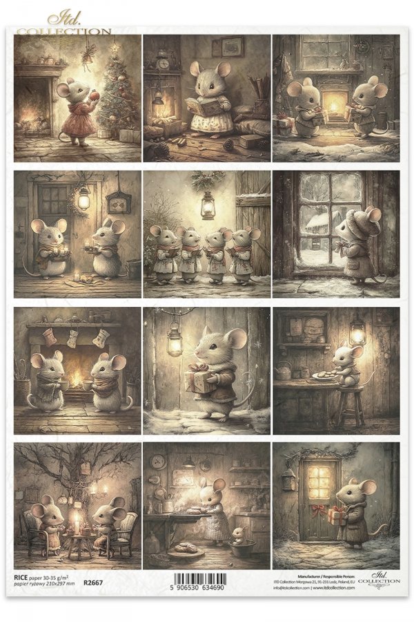 myszki, świąteczny czas, Boże Narodzenie*mice, festive time, Christmas*Mäuse, festliche Zeit, Weihnachten*ratones, tiempo festivo, Navidad
