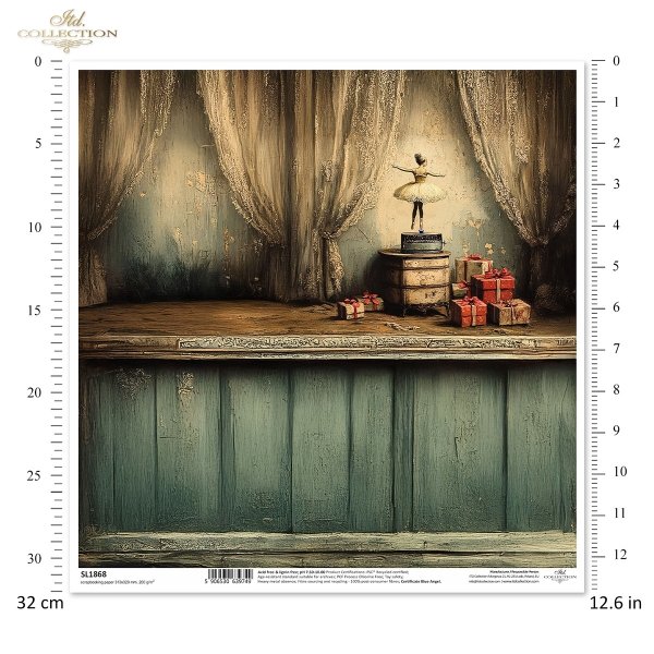 Papier für Scrapbooking SL1868