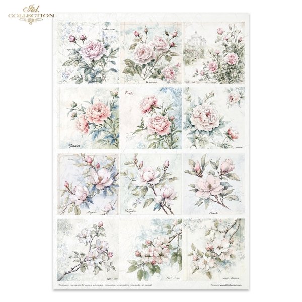 kwiatowy shabby chic, vintage, kwiatowe ilustracje, tło geometryczne, tła kwiatowe, ramki, dekoracyjne ramki*Floral Shabby Chic - vintage, floral illustrations, frames, boards, stripes, floral backgrounds
