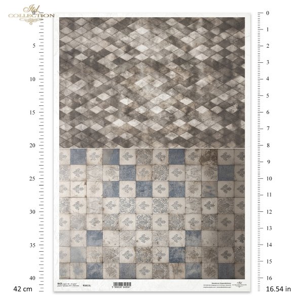 Wzór, tekstura, kafelki, diamenty, geometryczny, vintage, retro, grunge, stary styl, ozdobny*Pattern, texture, tiles, diamonds, geometric, vintage, retro, grunge, old style, ornamental