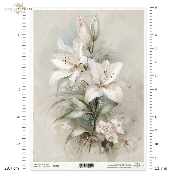 vintage, flora, bukiety, kwiaty, botanika, lilia