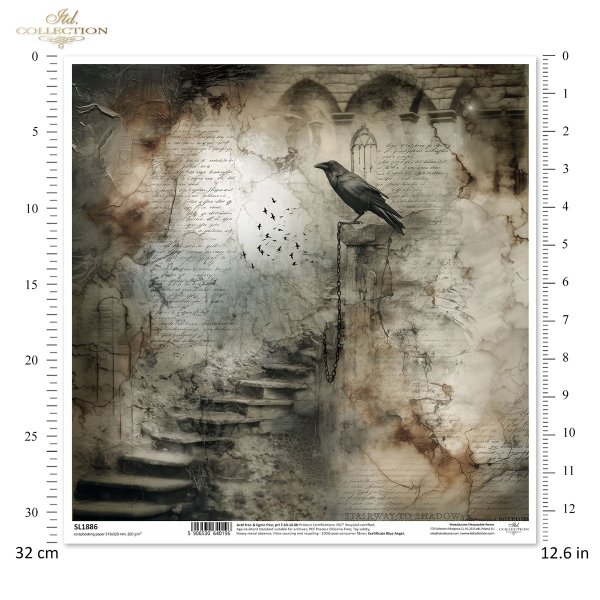 Papier für Scrapbooking SL1886