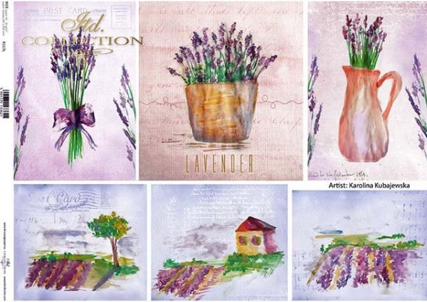 Papier Decoupagepapier zeitgenössische Malerei*Бумага Декупаж современной живописи*Papel Decoupage pintura contemporánea