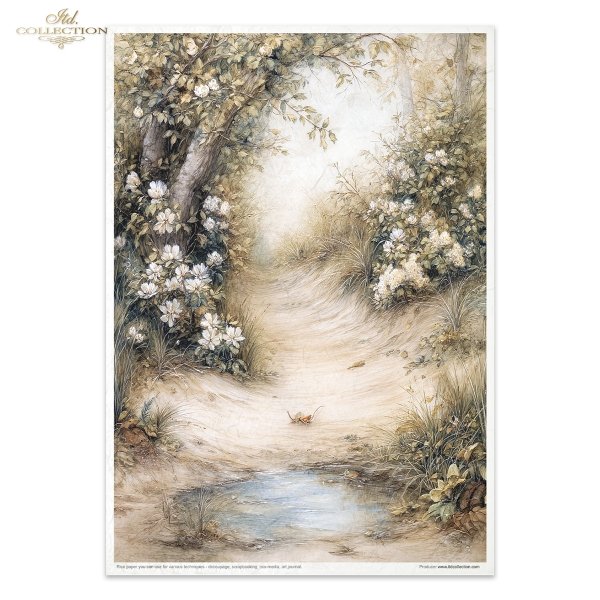 Mouse World - Spring Journey - myszki, sielanka, akwarela, retro, las, natura* Mouse World - Spring Journey - mice, idyll, watercolour, retro, forest, nature