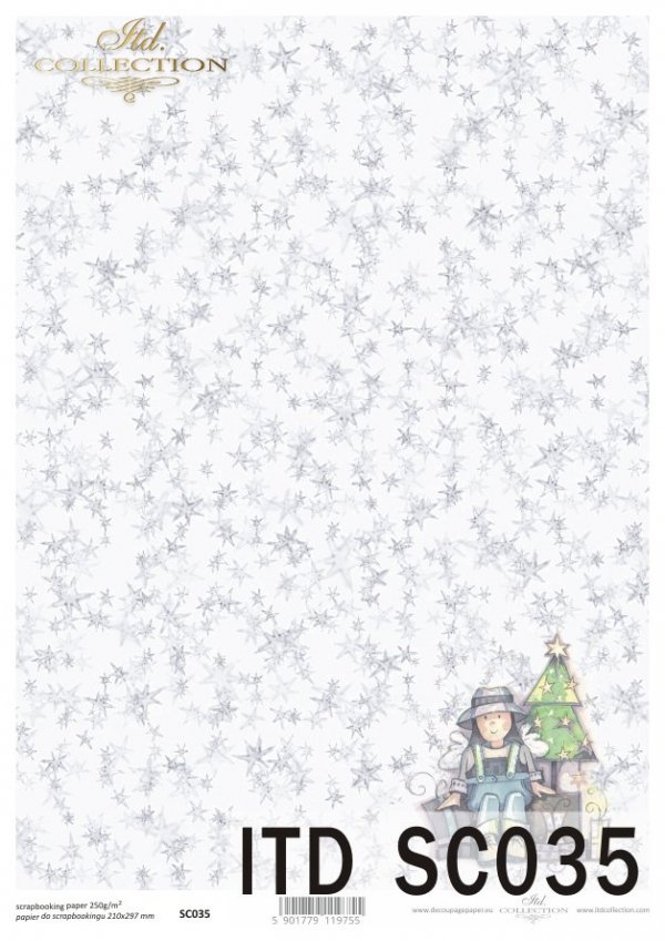 Papier für Scrapbooking SC0035