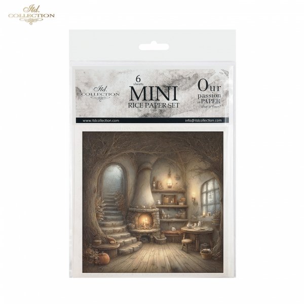 Mouse World - przytulny, rustykalny, fantastyczny, wnętrze, chatka, nora, bajkowy, leśny , świąteczny czas, Boże Narodzenie, zimowa opowieść, ilustracje bajkowe, przytulne, domowe scenki