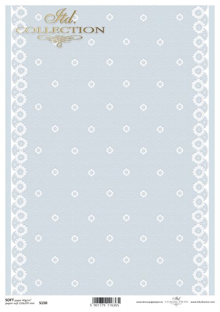 SOFT Papier für Serviettentechnik S0150