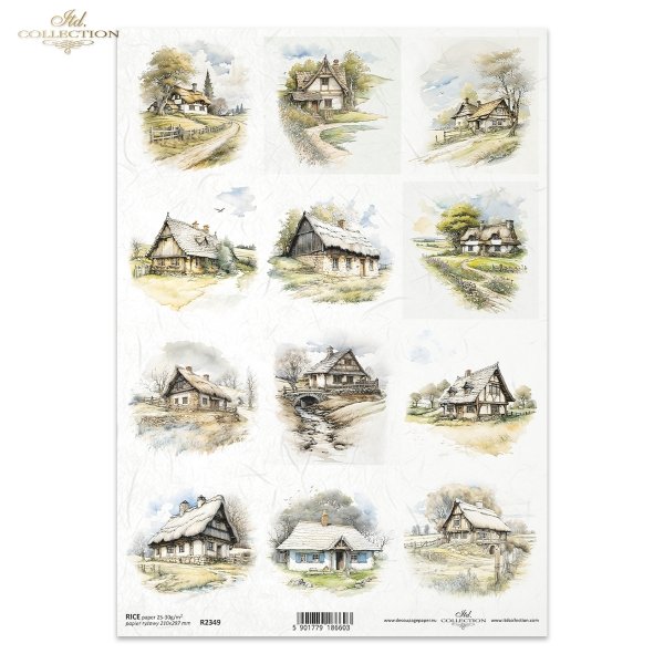 wieś, dom na wsi, domek, domki, chata, chaty, chatka, wiejski widoczek, widoczki, droga, Early Spring, village, country house, cottage, cottages, country view, views, road, pueblo, casa de campo, casas, vistas al campo, vistas
