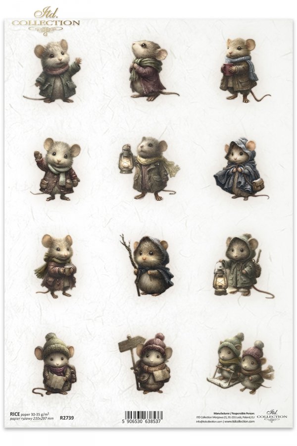 Mouse World - Winter Journey * Świat Myszek - Zimowa Wyprawa - myszki